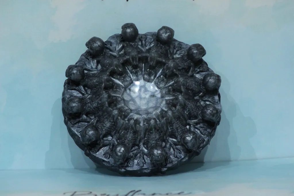 cendrier tête de mort